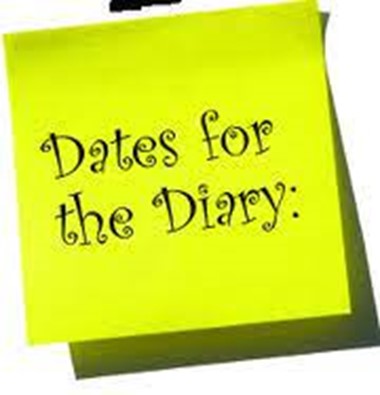 Diary Dates